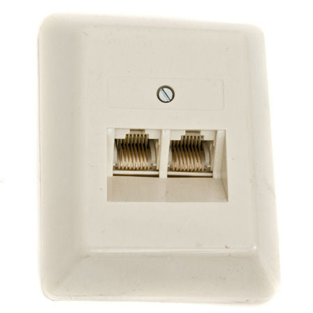 Priză ISDN dublă cu 8P8C pentru rețea 01-4038