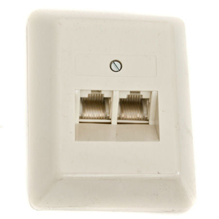 Priză ISDN dublă cu conector 8P4C 01-4050