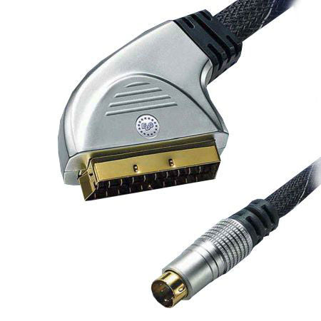 Cablu SCART la SVHS gold 5 m 02-6490