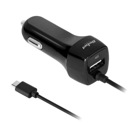 Incarcator Auto Usb Type C 2100ma Rebel