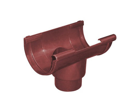 Racord Jgheab-burlan Pvc Rosu D=120 / 80mm