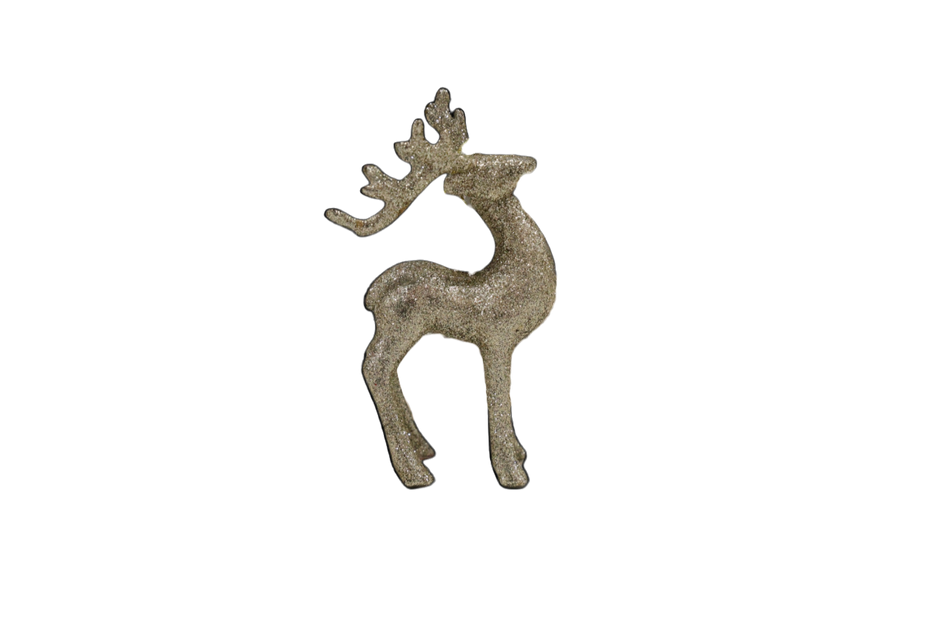 Xmas Ren De Agatat Sampanie/argintiu