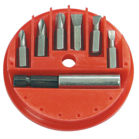Set vârfuri 1/4 inch 7 piese, adaptor magnetic, MEGA 10003