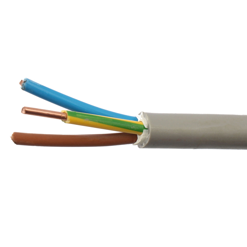 Cablu Electric 3x6 Alb, A05vv-f