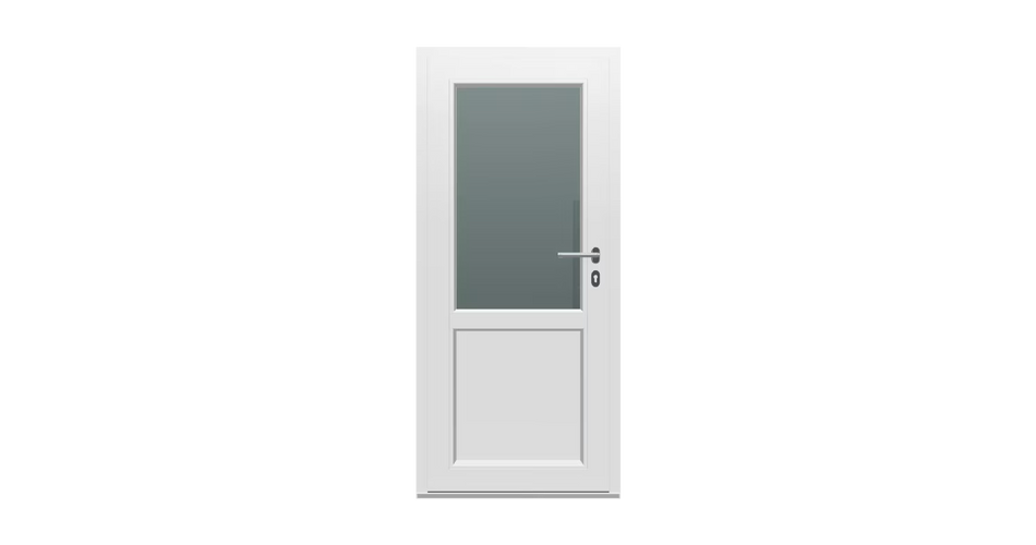 Usa Alba 4 Cam 98*198 - 1/3 Sticla Krizet 2/3 Panel , 4 Balamale Fixe