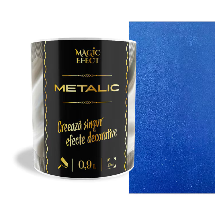 Vopsea Albastru 07, Magic Efect Metalic, 0.9l