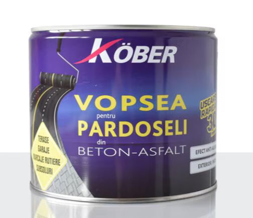 Vopsea pentru beton și asfalt, crem RAL 1015, 2.5 L