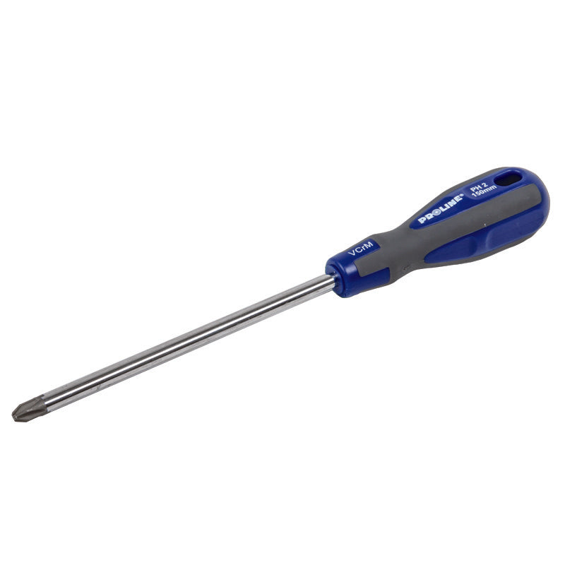 Șurubelniță cruce PROLINE cu mâner soft-touch și vârf magnetic