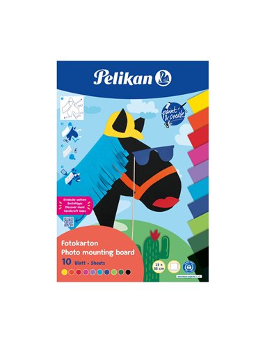 Carte De Colorat Si Decupat Pelikan 10 Pagini Fsc, Fwi