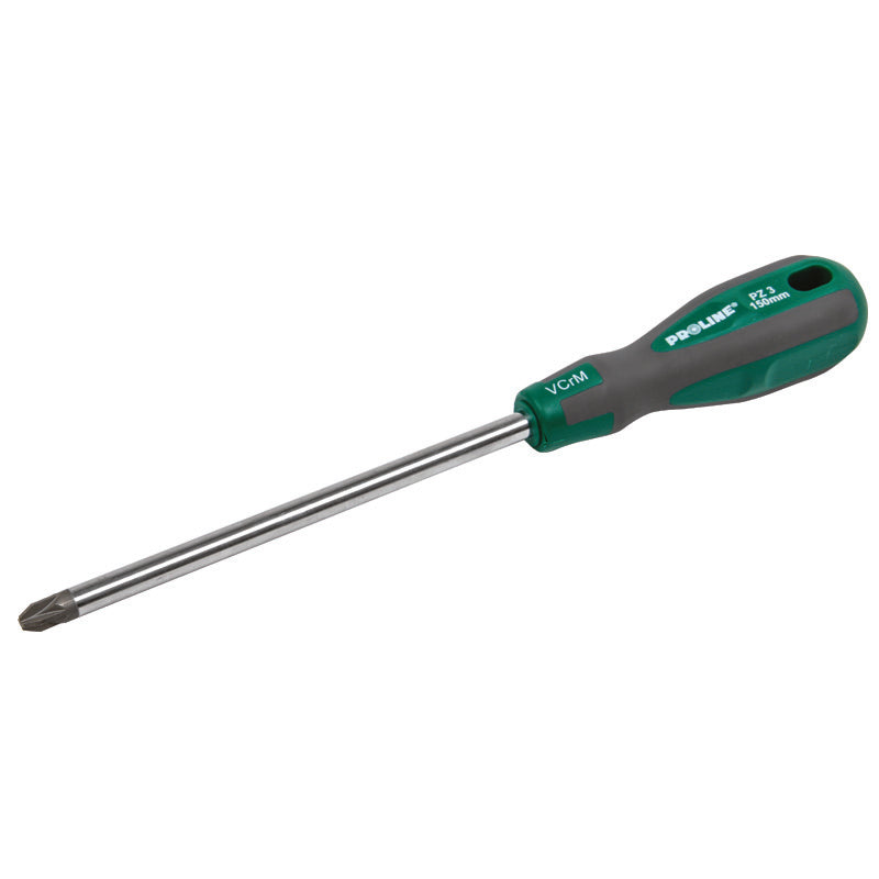 Șurubelniță Pozidriv cu maner soft-touch PROLINE