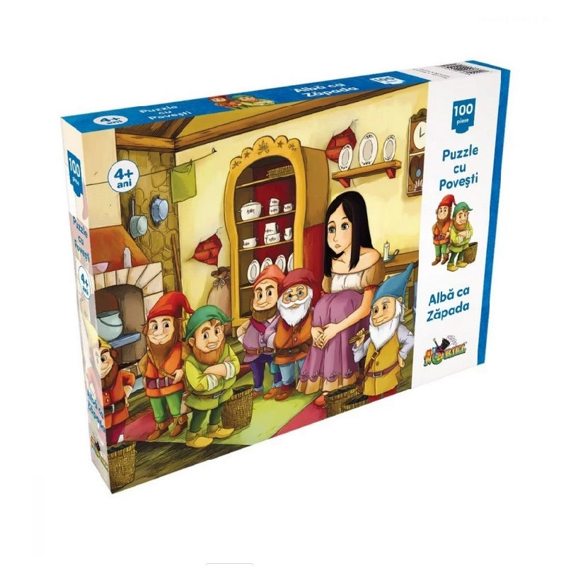 Puzzle 100 Piese Alba Ca Zapada Nor5281
