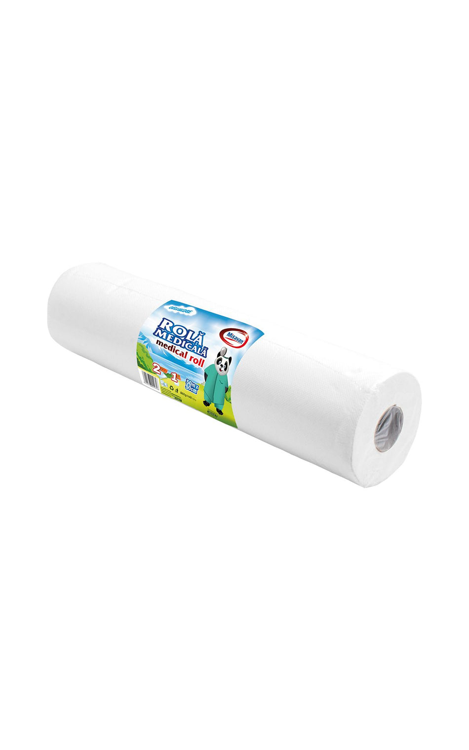 Rola Medicala Celuloza, 2 Straturi, 50cm*50m