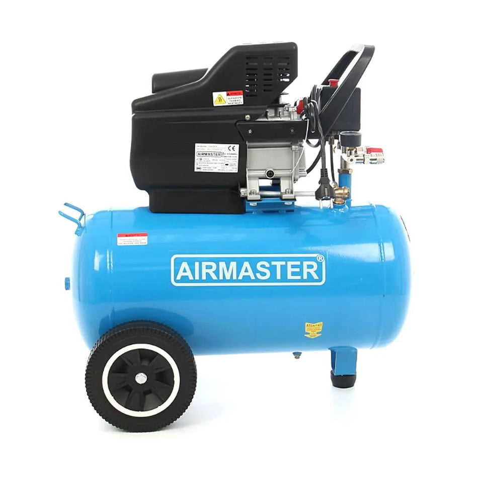 Compresor De Aer cu piston, coaxial, Airmaster210/50_kit-air3, 50 L, 1500 W , 8 bar, 198 l/min + set 3 accesorii aer