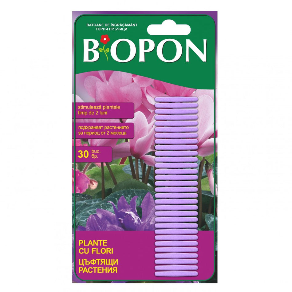 Ingrasamant Plante Cu Flori Sticks Biopon, 30 Pcs
