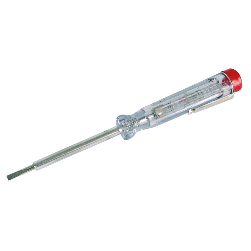 Indicator tensiune Polonia pentru 200-250 V, cu mâner plastic și tija crom-vanadiu