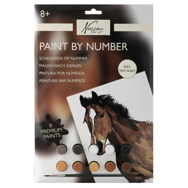 Pictura Pe Numere Carton 33,5x23,8 Cm 1066-1067-1068-1069