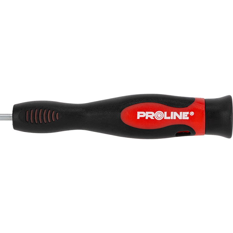 Set șurubelnițe S2 mâner soft-touch cu suport 12 piese PROLINE 10686