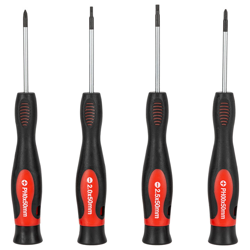 Set șurubelnițe S2 mâner soft-touch cu suport 12 piese PROLINE 10686