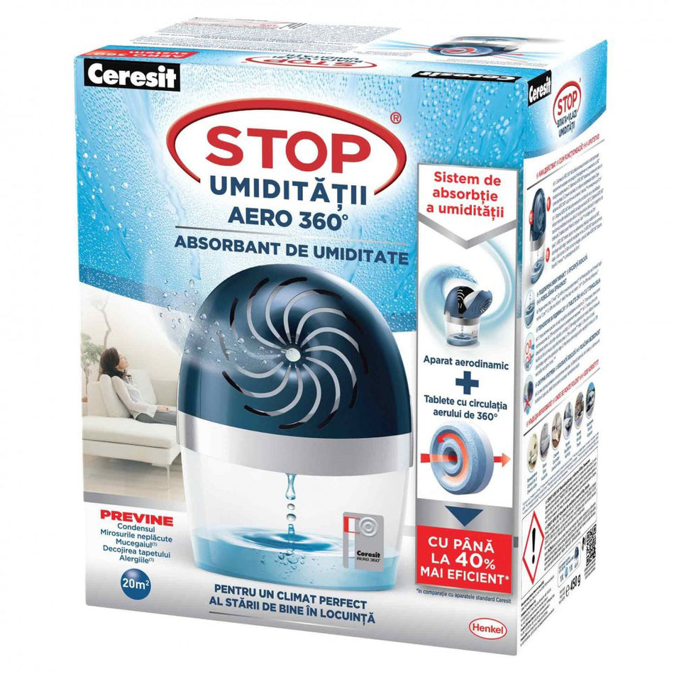 Dezumidificator / Aparat Absorbtie Umiditate Ceresit Aero 360