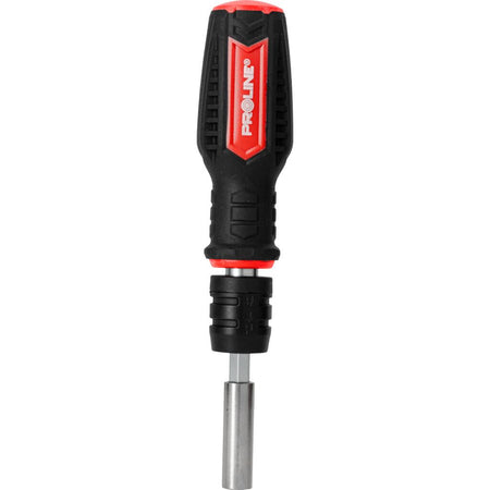 Set vârfuri și tubulare cu șurubelniță 25 piese pentru PH, plat, hex și torx PROLINE 10716