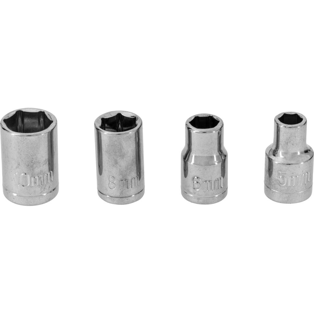 Set vârfuri și tubulare cu șurubelniță 25 piese pentru PH, plat, hex și torx PROLINE 10716