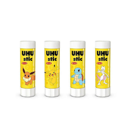 Lipici pentru hârtie UHU stic 40g - adeziv solid, nontoxic, ideal școală