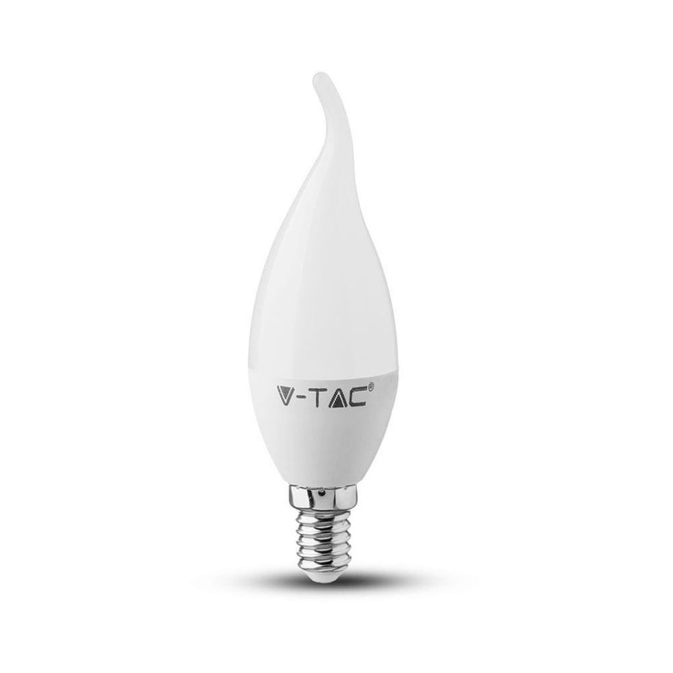 Bec LED E14 Flacără 5.5W Alb neutru V-TAC