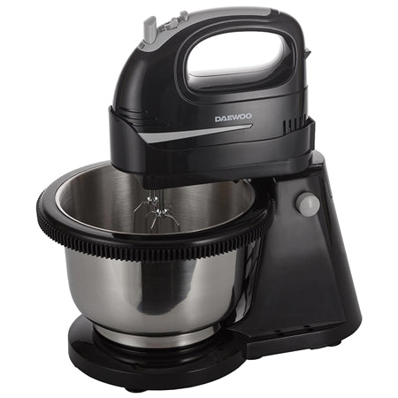 Mixer Cu Bol Rotativ 300w Daewoo Alb