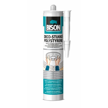 Adeziv pentru polistiren BISON Deco-Stukko Polystyrene 470g - lipire sigură pe suprafețe poroase