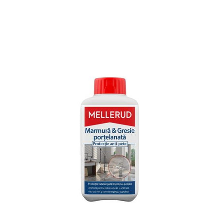 Soluție pentru protecția suprafețelor din marmură și piatră naturală, 0,5L MELLERUD