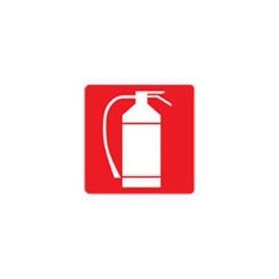 Indicator stingător 20 × 20 cm PVC pentru semnalizare siguranta