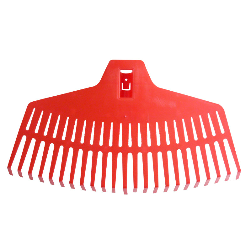 Greblă plastic dreptunghiulară 420 mm, 23 dinți, compatibilă cu mâner Polonia 12253