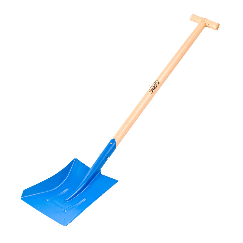 Lopată cărbune din oțel cu mâner lemn tip T 235 × 295 mm 900 mm JUCO 12298
