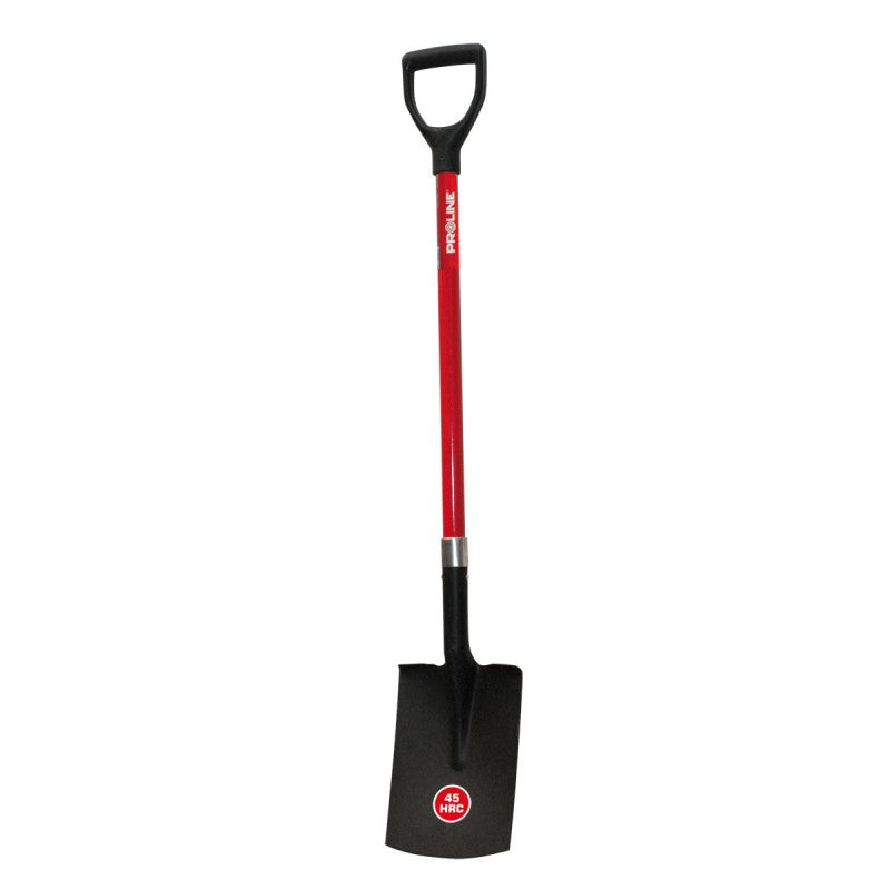 Cazma cu mâner fibră tip-D 180 × 280 mm, maner 1150 mm PROLINE 12377