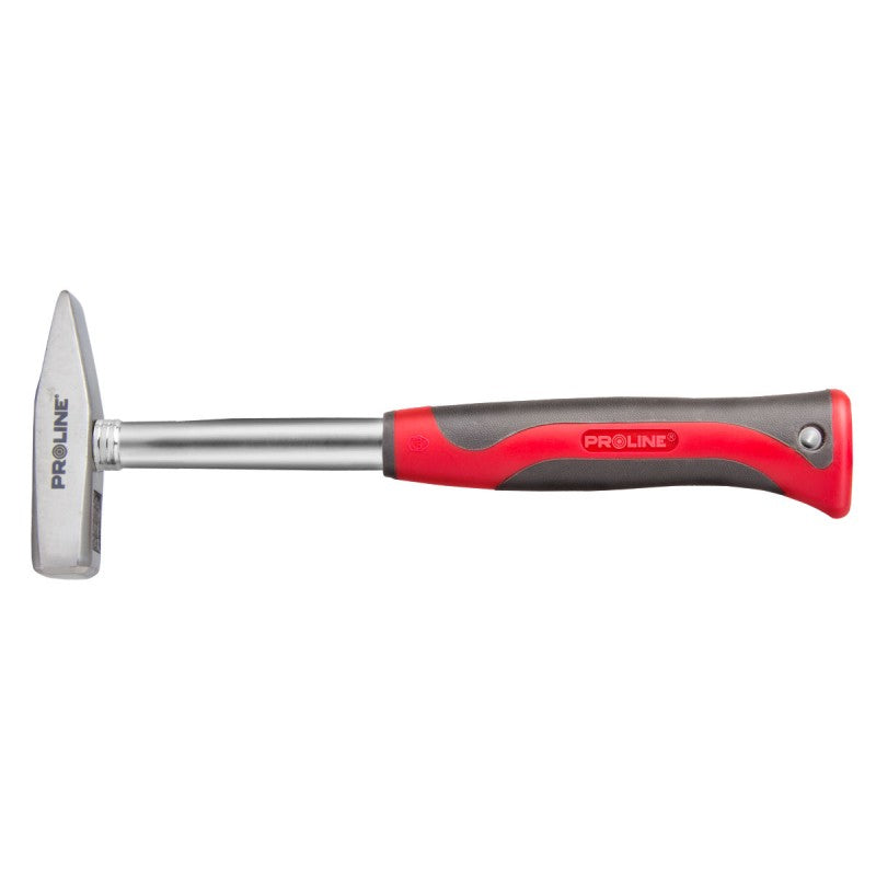 Ciocan mecanic cu mâner din oțel și protecție metalică 300 g PROLINE 12547