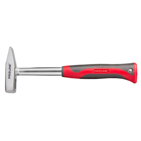 Ciocan mecanic cu mâner din oțel și protecție metalică 300 g PROLINE 12547