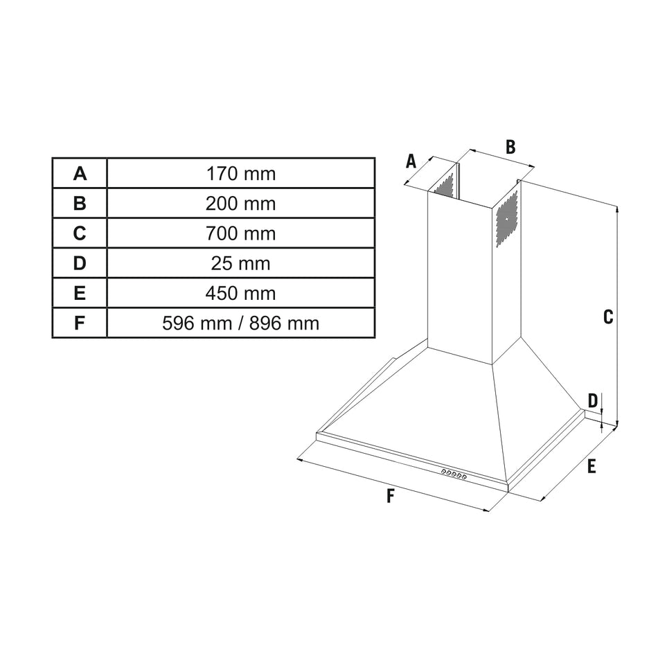 Hota Decorativa Tip Turn 60cm Samus 166 W