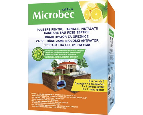 Microbec Pulbere Pentru Haznale 5+1(25g)