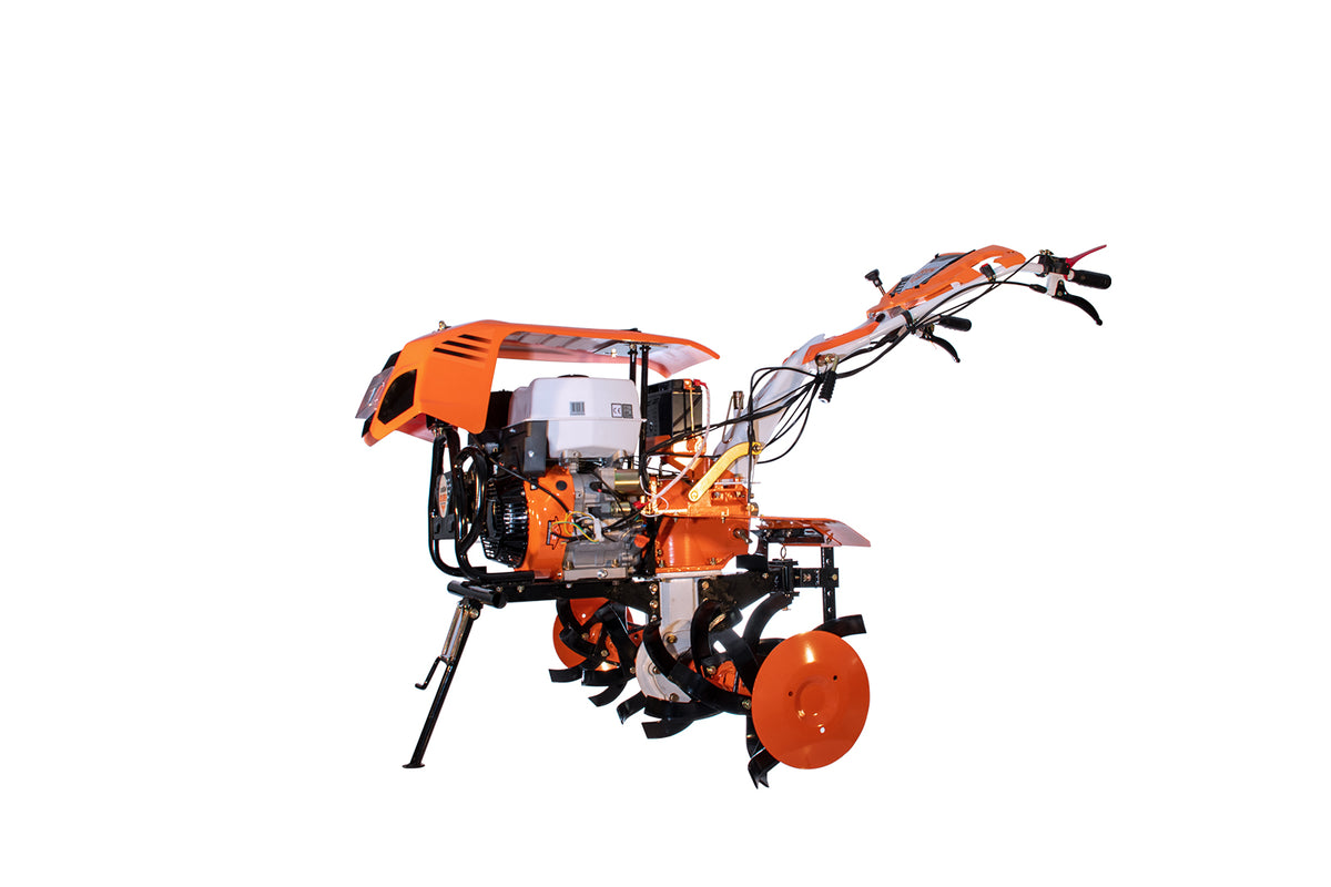 Motocultor RURIS 1300KS + roti cauciuc 5.00-12+plug reversibil rev2+roti metalice 500+set contragreutati 20kg -52