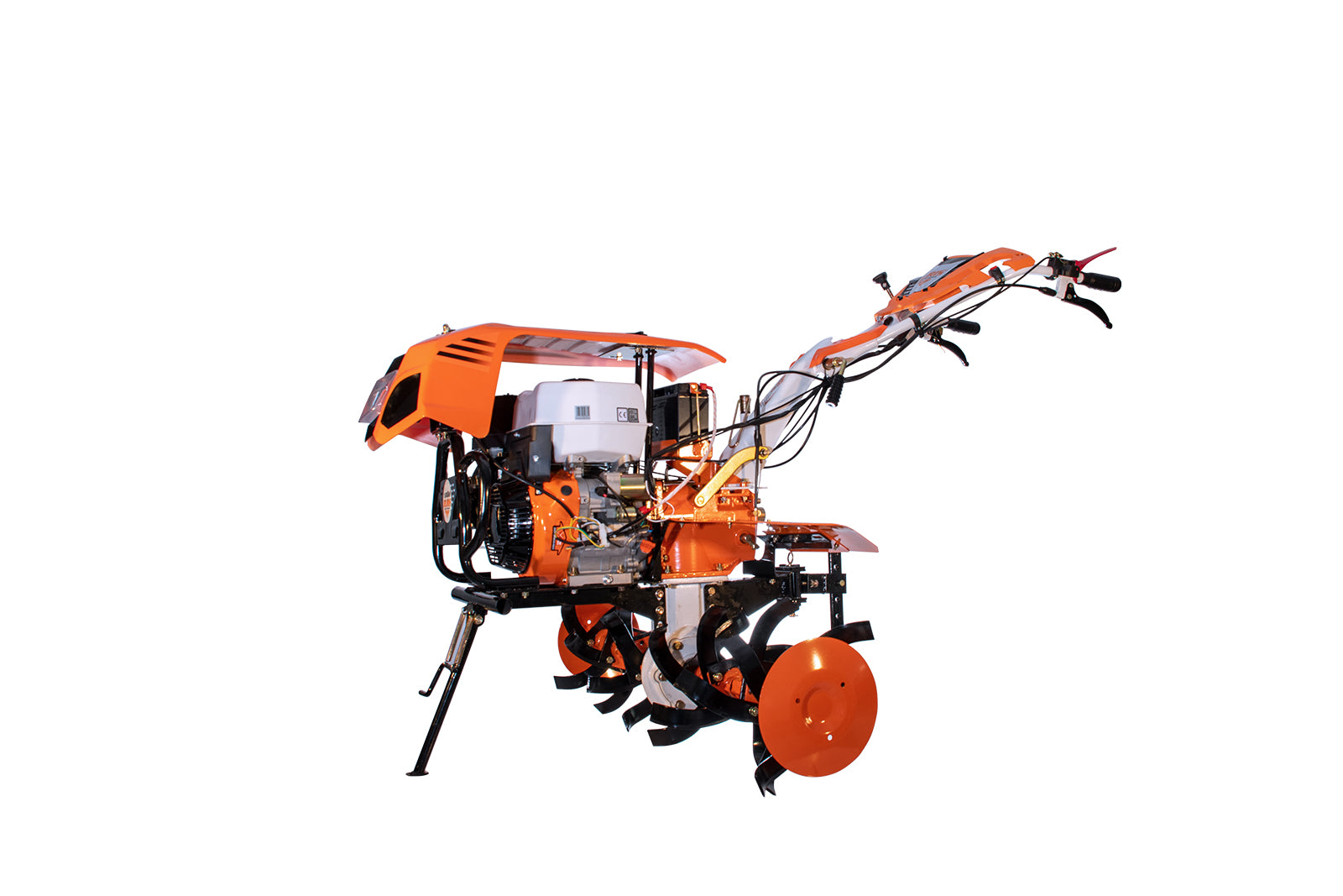Motocultor RURIS 1300KS + roti cauciuc 5.00-12+plug reversibil rev2+roti metalice 500+set contragreutati 20kg -52