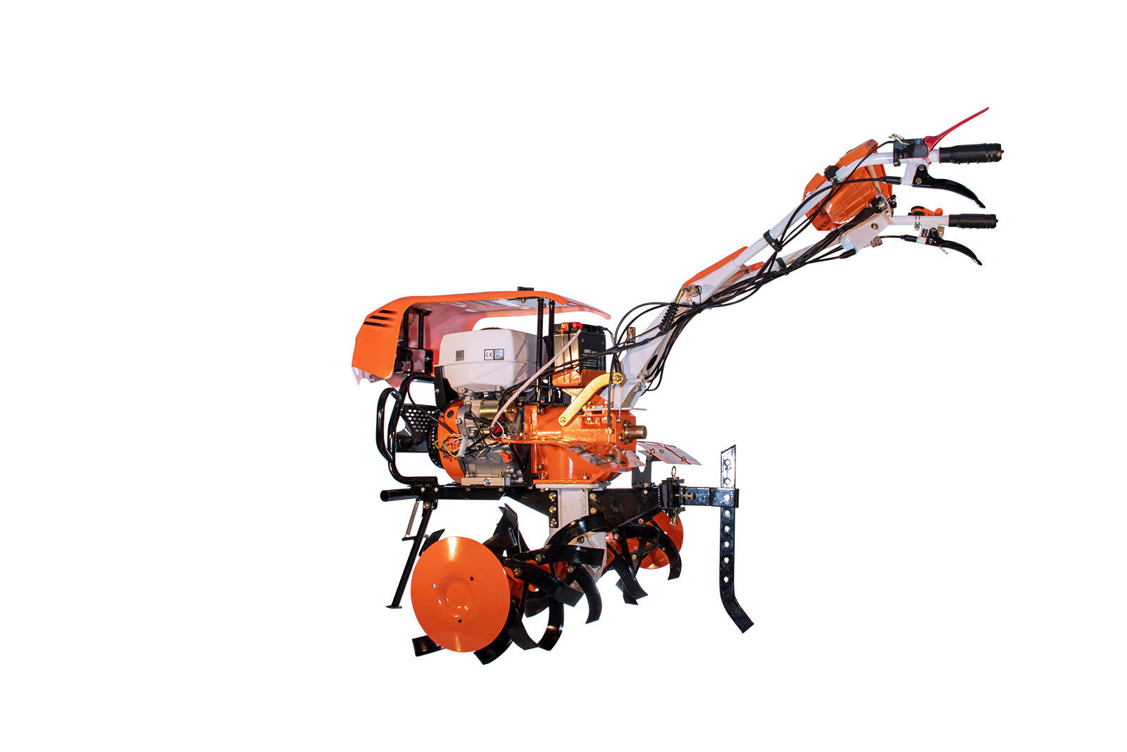 Motocultor RURIS 1300KS + roti cauciuc 5.00-12+plug reversibil rev2+roti metalice 500+set contragreutati 20kg -50