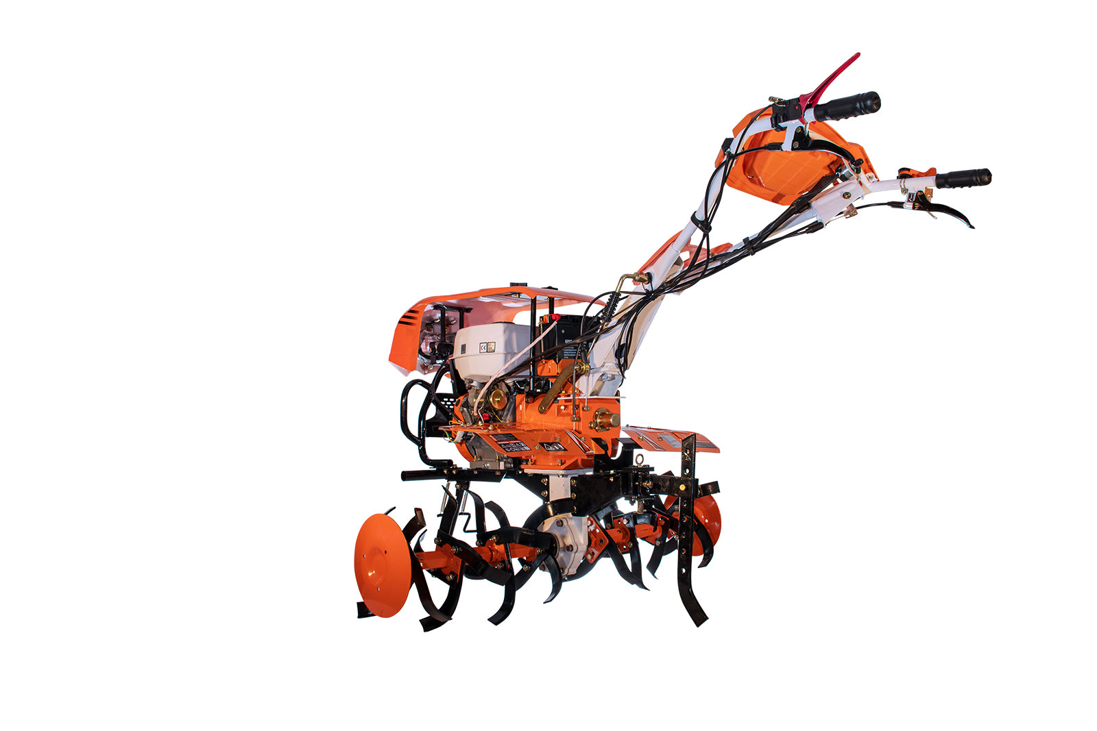 Motocultor RURIS 1300KS + roti cauciuc 5.00-12+plug reversibil rev2+roti metalice 500+set contragreutati 20kg -49