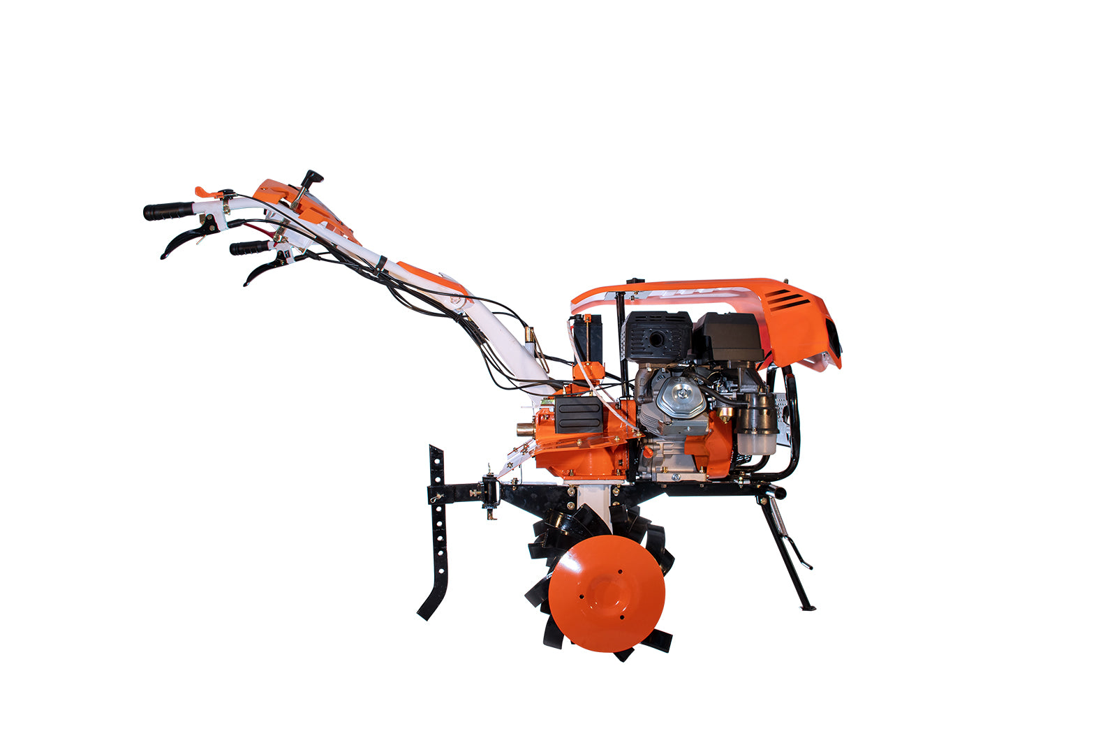 Motocultor RURIS 1300KS + roti cauciuc 5.00-12+plug reversibil rev2+roti metalice 500+set contragreutati 20kg -43