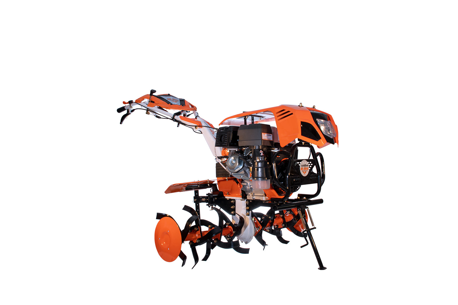 Motocultor RURIS 1300KS + roti cauciuc 5.00-12+plug reversibil rev2+roti metalice 500+set contragreutati 20kg -41