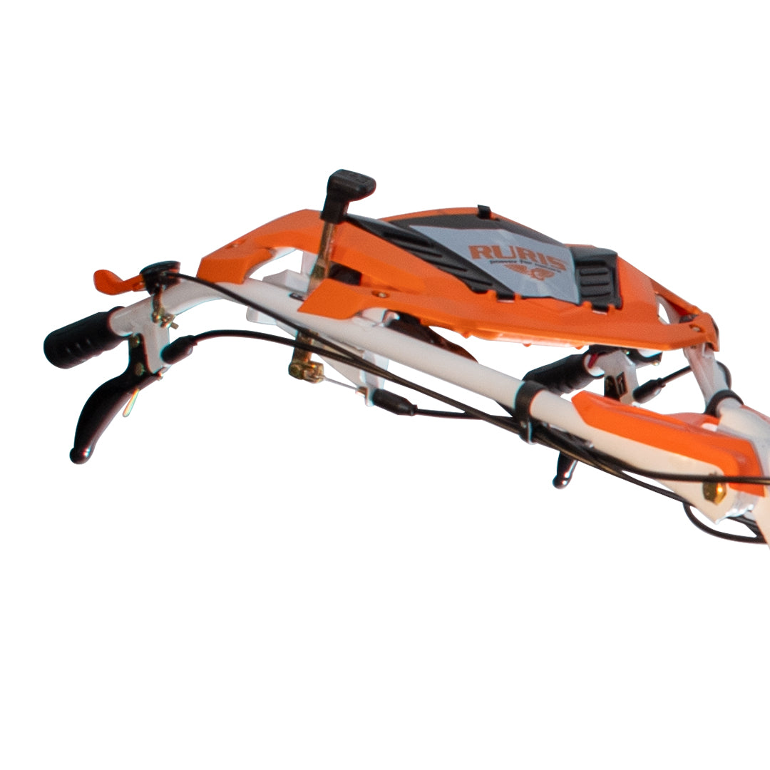 Motocultor RURIS 1300KS + roti cauciuc 5.00-12+plug reversibil rev2+roti metalice 500+set contragreutati 20kg -34