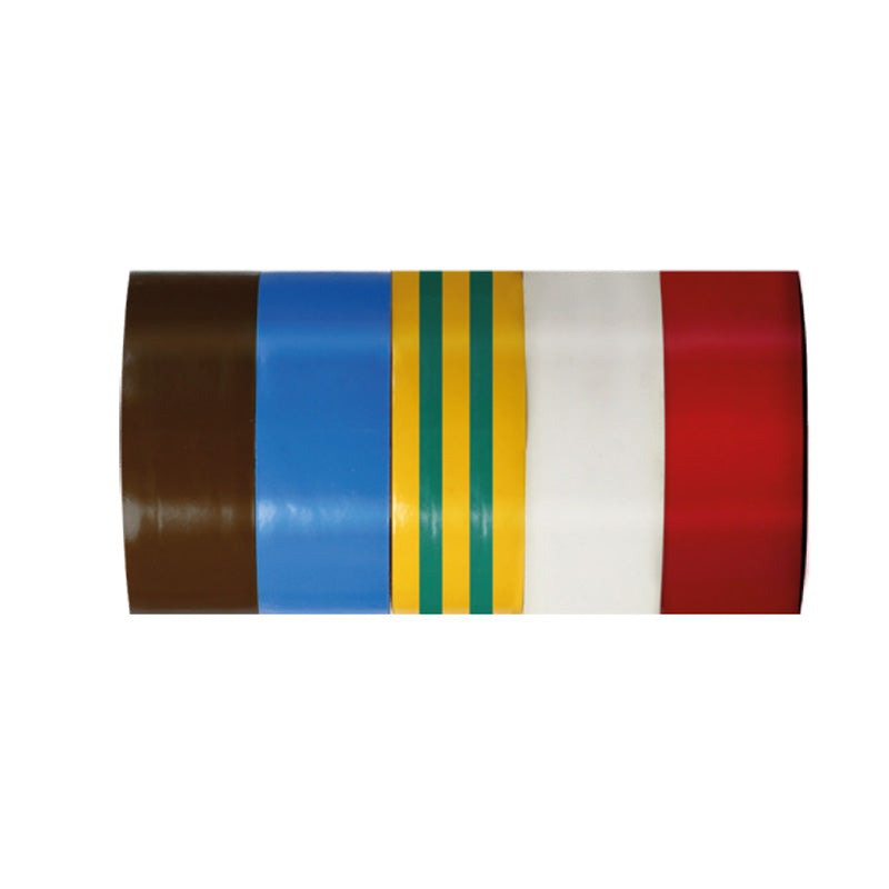 Set benzi izolatoare multicolor 19×0,13 mm 10 m 5 bucăți PROLINE 13161