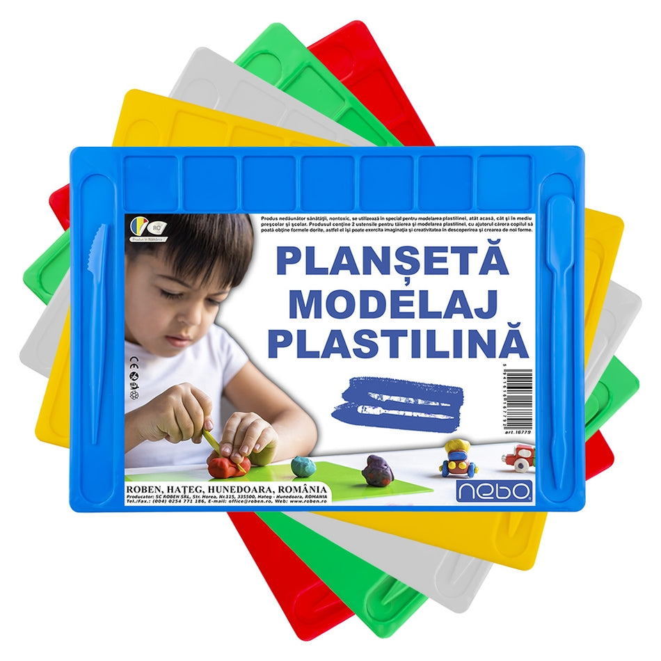 Planseta Modelaj Cu Accesorii 28x20 Cm 16779