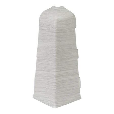 Colț exterior pentru plintă Lima din PVC, Arctic Day, set 25 buc