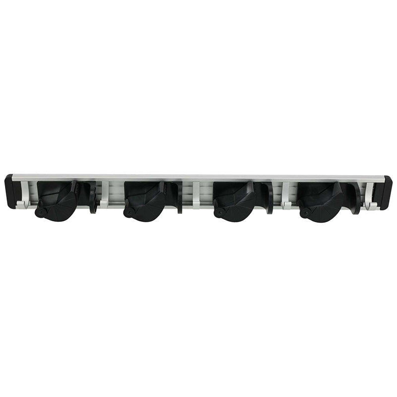 Suport unelte grădină din aluminiu, perete, 4 suporturi, PROLINE 14320