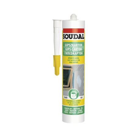 Mastic Acrilic, Gips-carton  Light, Alb, 280ml